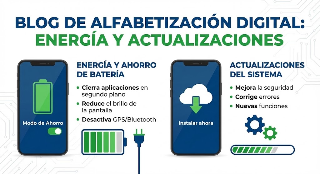 Energía y actualizaciones