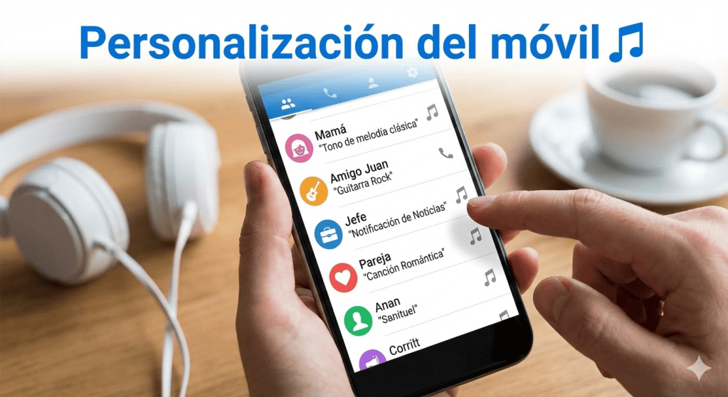 Poner tonos en el móvil