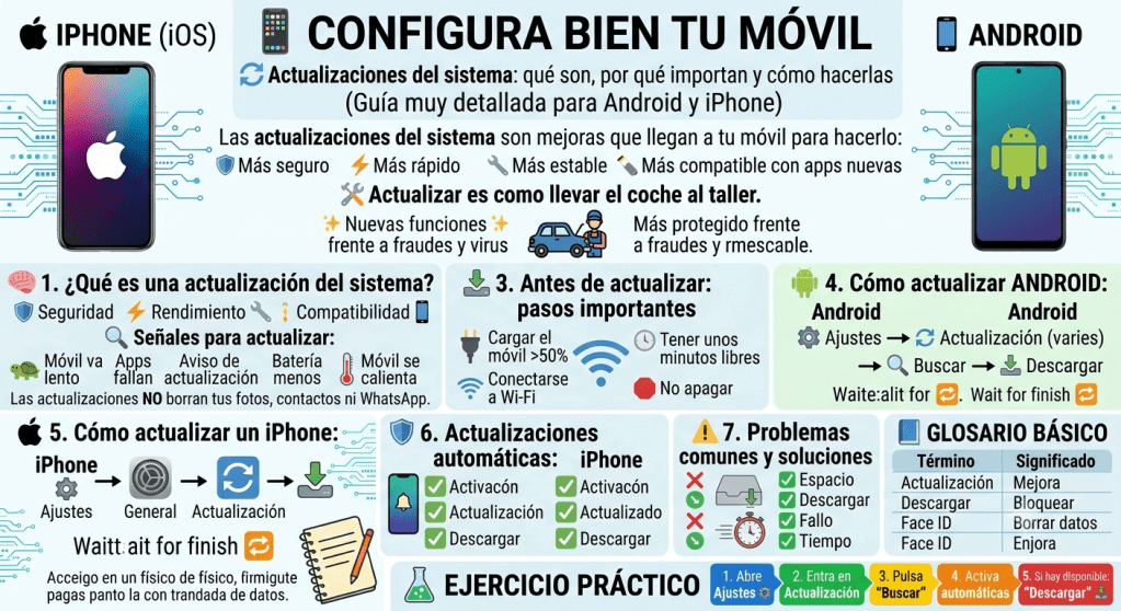 Información actualización del sistema